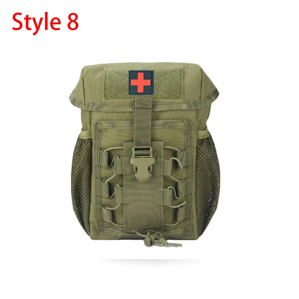 IFAK EDC Tasche Hüfttasche Jagdweste Notfall-Werkzeugsatz Outdoor Erste-Hilfe-Set Camping Survivaltasche