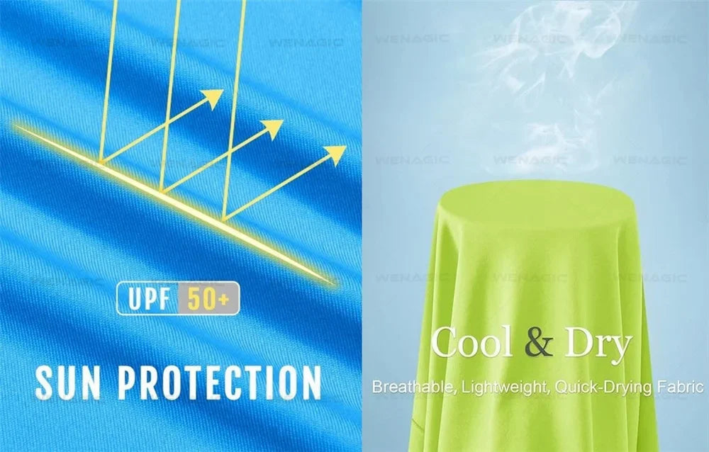 Pelagic Gear Neue Angelbekleidung Sommer Herren Langarm T-Shirt Fisch Sonnenschutz Atmungsaktive Kapuzen Gesichtsmaske Angelbekleidung