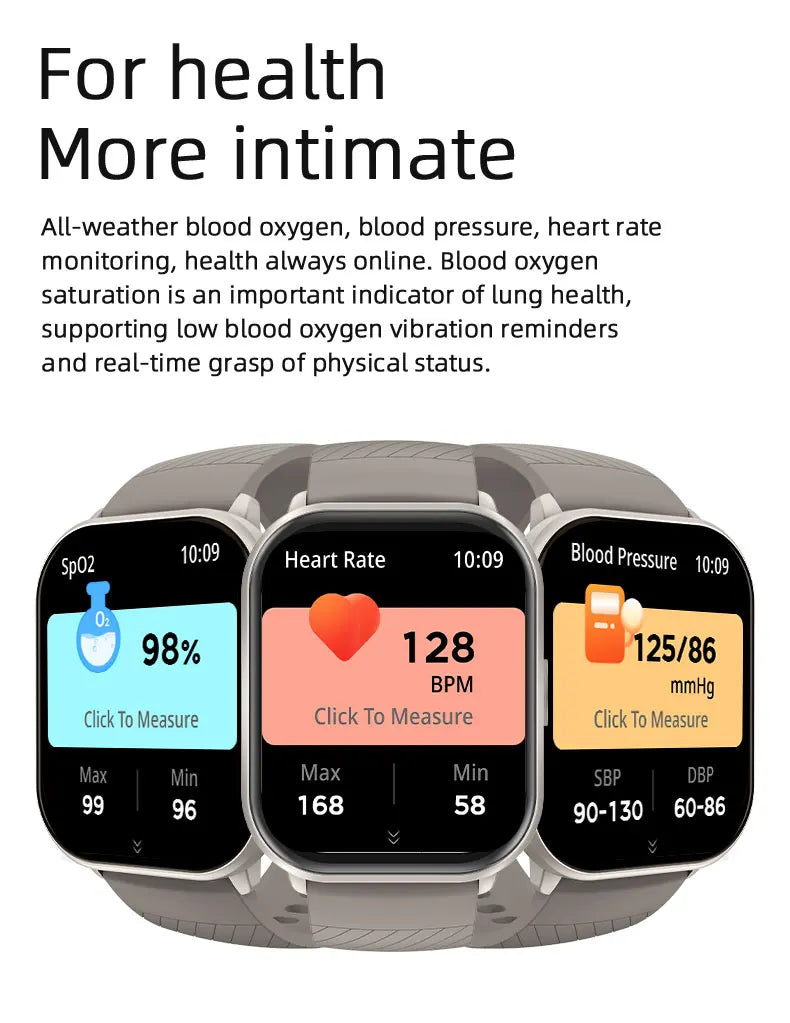 OLEVS 8206 Smartwatch Original Marke 2,01 Zoll Full Touchscreen Sport Fitness Bluetooth Smartwatch Kompatibel Android iOS